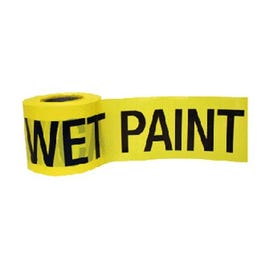 Wet Paint Tape, Bright Yellow, Weatherproof,3-In. x 300-Ft.
