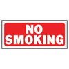 No Smoking Sign, 6 x 14-In.