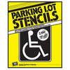 Handicapped Parking Lot Sign, 15 x 20-In.