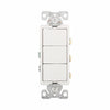 Eaton Cooper Wiring Commercial Grade Combination Switch 15A, 120/277V White (White, 120/277V)