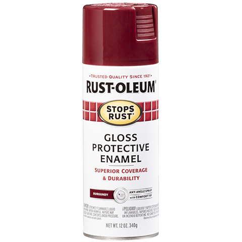 Rust-Oleum® Protective Enamel Spray Paint Gloss Burgundy