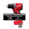 Milwaukee M18™ Compact Brushless 1/2 Drill/ Driver