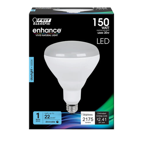 Feit Electric 150W Replacement Daylight BR40 LED