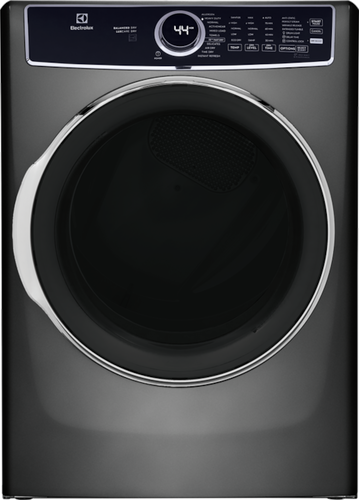 Electrolux Front Load Perfect Steam™ Electric Dryer with Balanced Dry™ and Instant Refresh – 8.0 Cu. Ft. Titanium