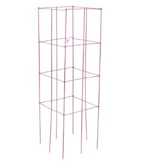 Panacea 4-Panel Tomato Cage and Plant Support Tower (44 INCH, GALVANIZED)