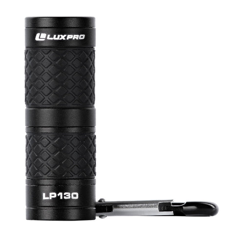 LuxPro LP130 Focusing Tactical Keychain  Light 40 Lumens LED Black