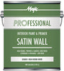 WALL PAINT QT HI HIDING WHITE EGGSHELL LA