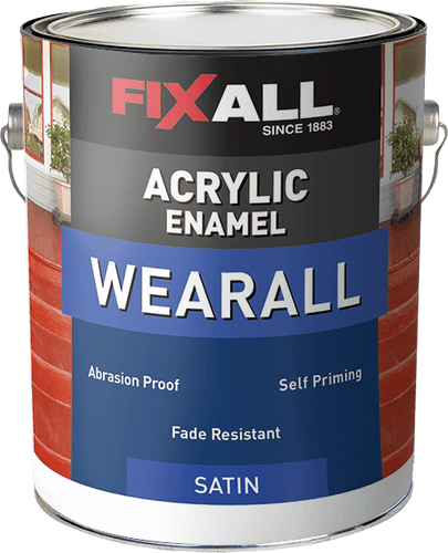 FixAll  Wearall Acrylic Enamel Satin Coast Guard Gray - 1 Gallon