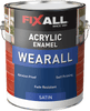 FixAll  Wearall Acrylic Enamel Satin Silver & Gray - 1 Gallon