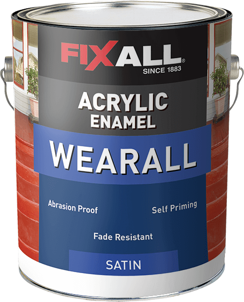 FixAll  Wearall Acrylic Satin Paint - Neutral Base - 1 Gallon