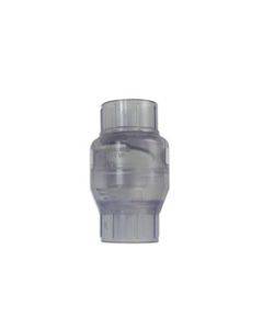 NDS 1 Swing Check Valve Slip/socket Pvc Reef Aquarium Sump Overflow Control