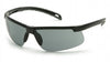 Pyramex Ever-Lite Retail Gray H2X Anti-Fog Lens with Black Frame