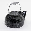 United States Stove Enameled Porcelain Steamer Kettle