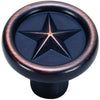 Hardware House 644286 Texas Star Cabinet Knob, Classic Bronze