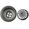 Danco 3-1/2 in. Basket Strainer Assembly in Oil Rubbed Bronze