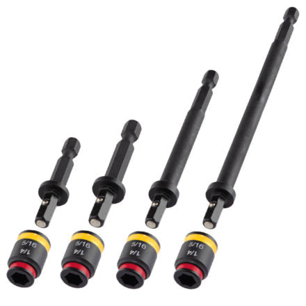 Malco C-RHEX® Cleanable, Reversible Magnetic Hex Drivers 2-5/8 inch (1/4″ and 5/16″)