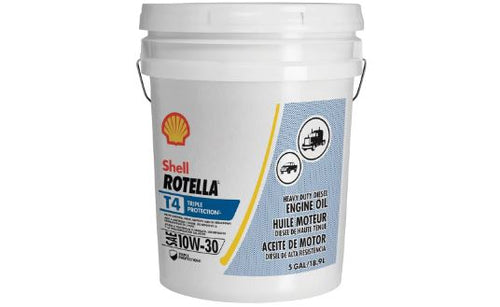 Shell Rotella® T4 Triple Protection 10W-30 Heavy Duty Engine Oil