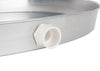 Camco WH Drain Pan Alum Short w/PVC Fitting (E/F)