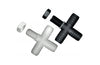 Green Leaf Nozzle Cross Fitting