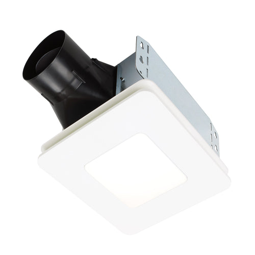 Broan-Nutone Broan-NuTone® Roomside Series Bathroom Exhaust Fan w/ LED Light, 60 CFM, Energy Star®