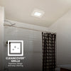 Broan-Nutone Broan-NuTone® Roomside Series Bathroom Exhaust Fan w/ LED Light, 60 CFM, Energy Star®