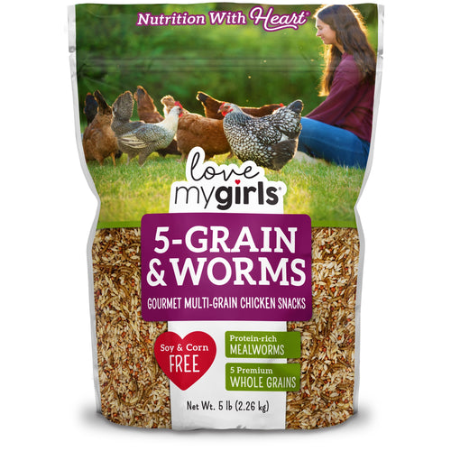 Love My Girls 5-Grain & Worms