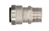 QuickFitting 1/2” x 1/2” MNPT Straight Male Adapter