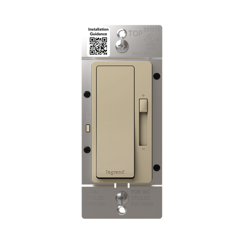 Legrand Pass & Seymour® radiant® LED Advanced 150W Single Pole 3-Way Dimmer, Ivory