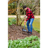 Corona Square Point Shovel, 15-Gauge, 12. in Head, 48 in. Fiberglass Handle