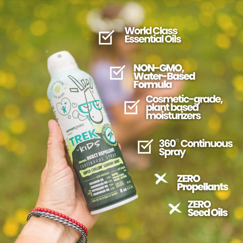 Lemongrass Farms Trek® Natural Insect Repellent For Kids