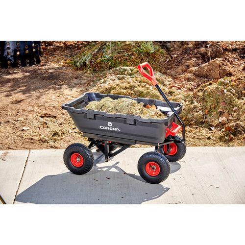 Corona Poly Garden Dump Cart