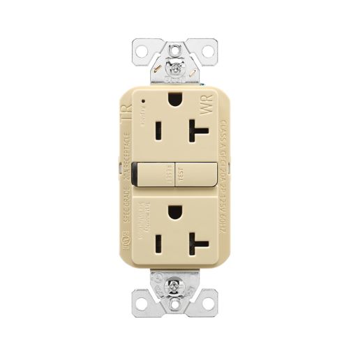 Eaton Slim GFCI Receptacle TWRGF20V