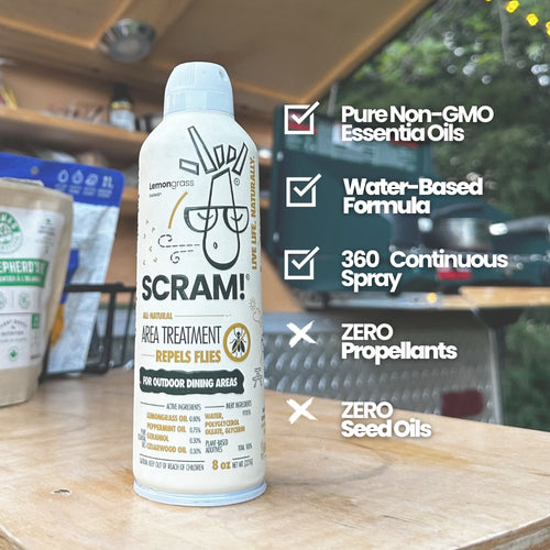 Lemongrass Farms SCRAM!™ Natural Fly Repellent Value Packs