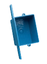 Carlon Quick Connect Outlet and Switch Boxes Single Gang – 16 cu. in.