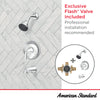 American Standard Cadet 1.8 GPM Tub and Shower Trim Kit with Ceramic Disc Valve Cartridge and Lever Handle