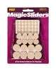 Magic Sliders 132 pc Heavy Duty FELT Value Pack - Assorted Heavy Duty Self-Stick Pads, Oatmeal