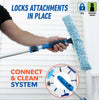 Unger Total Pro Kit 14″ Scrubber 12″ Squeegee 6′ Connect & Clean Pole