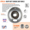 Range Kleen Style A Heavy Duty Chrome Drip Bowls