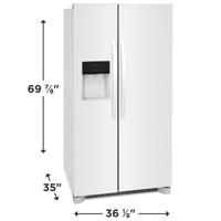 Frigidaire 26 Cu. Ft. 36 Standard-Depth Side-by-Side Refrigerator
