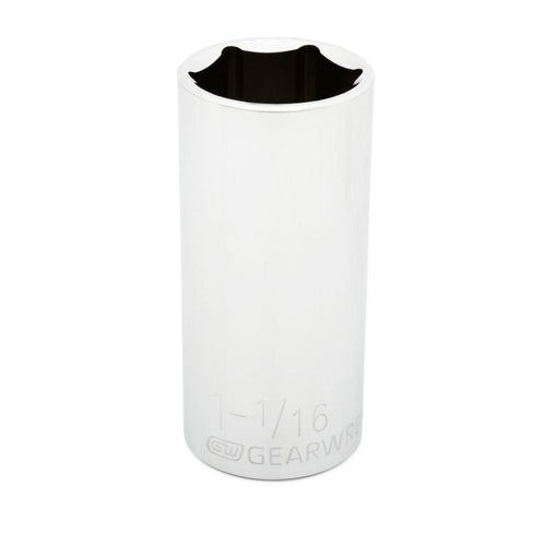 GearWrench 1/2 Drive 6 Point Deep SAE Socket 1-1/16