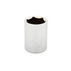 GearWrench 1/2 Drive 6 Point Standard Metric Socket 20mm