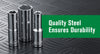 SK Tools 1/2 Drive, 11 Piece, 6 Point, SAE, Deep Chrome Socket Set