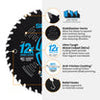 Spyder 8-1/4 40-Tooth Fine Finish Saw Blade for Wood Tarantula™
