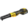 DeWalt 20V MAX* XR® Brushless Cordless 3/8-in & 1/2-in Sealed Head Ratchet with (1) POWERSTACK™ Battery