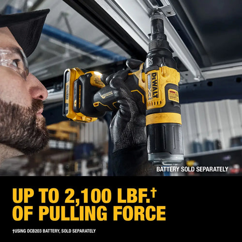 DeWalt 20V MAX* XR® Brushless Cordless 3/16 in. Rivet Tool (Tool Only)