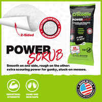 Crocodile Cloth® PowerSCRUB Wipes (10-Count)