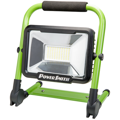 PowerSmith 3000 Lumen Rechargeable LED Work Light With Foldable Magnetic Base