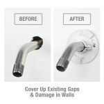 Danco Shower Arm Bracket Stabilizer in Chrome