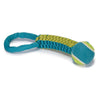 Boss PetEdge Chomper Braided Nylon Tennis Ball Tugs Dog Toy
