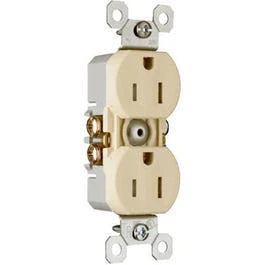 15A Ivory Tamper-Resistant Receptacle